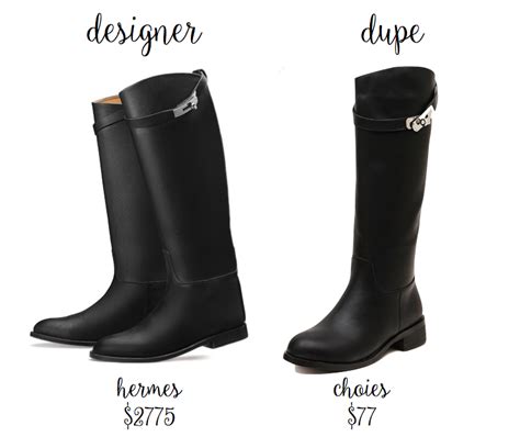 hermes boots dupe